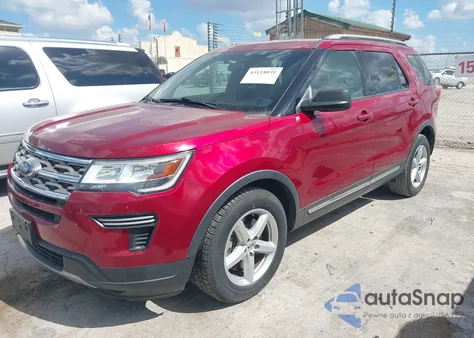 2018 Ford Explorer Xlt из США, поврежденный, VIN 1FM5K7D80JGA87170
